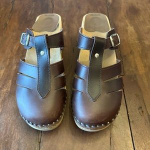 Troentorps Mary Jane clogs - size 38